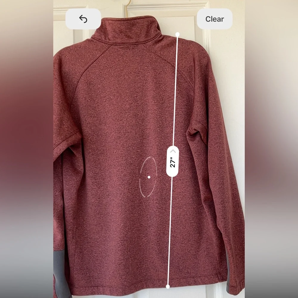 The North Face Men’s 1/4 Zip Mock Neck Size‎ Large
